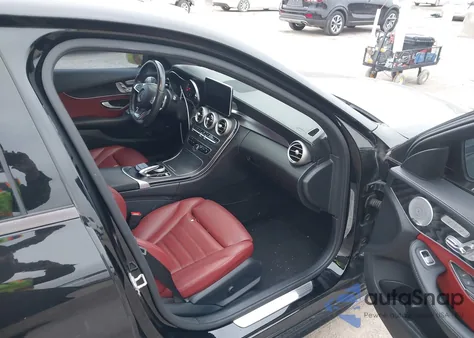 2016 Mercedes-Benz C 300 Sport from USA, damaged, VIN 55SWF4JB0GU105969